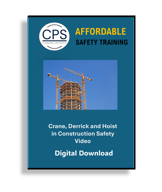 Crane, Derrick and Hoist Safety in Construction Video