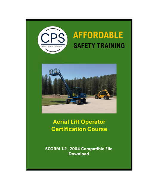 Aerial Lift Operator Certification SCORM Package